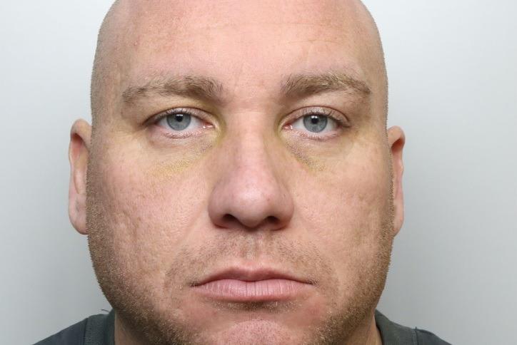 A thug who confronted a driver in a road-rage incident hurled racist abuse at him before attacking him and breaking his leg.
Philip Stirling was jailed at Leeds Crown Court this week for the sickening assault on the the Asian man, and for making threats to an ex partner days prior.
Stirling, of Cambridge Street, South Elmsall, admitted racially-aggravated Section 20 GBH.
He also admitted a charge of making threats to kill, two counts of threatening behaviour, threats to damage property and two of malicious communication, all relating to his ex partner
He was given 72-month sentence and a 10-year restraining order to keep him away from his ex partner.