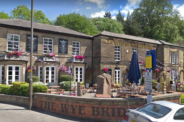 The Wye Bridge House, Fairfield Rd, Buxton SK17 7DJ. This pub set in the picturesque region of Buxton also scored a full rating of 5.