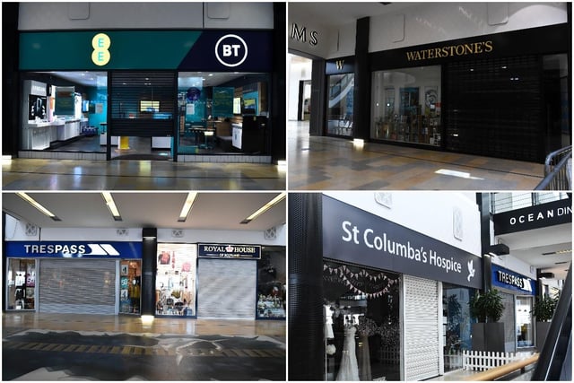 EE, Waterstones, Trespass, St Columba's Hospice will be lifting their shutters from Monday following almost four months of lockdown