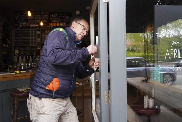 The thief made off with a single bottle of whisky