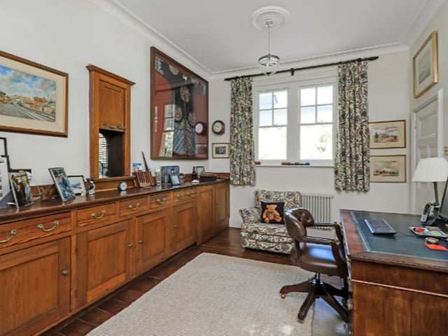 An office where you can still see the ticket hatch