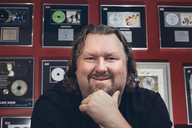Hit-maker Eliot Kennedy at the Steelworks Studio in Sheffield