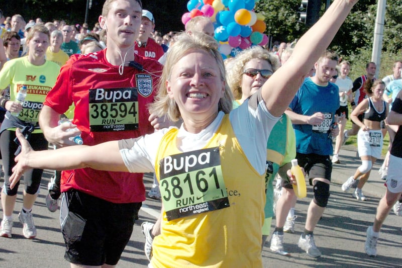 Looks like this runner had great fun in 2008.