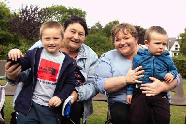 Generations joined together for the Firth Park Big Sing