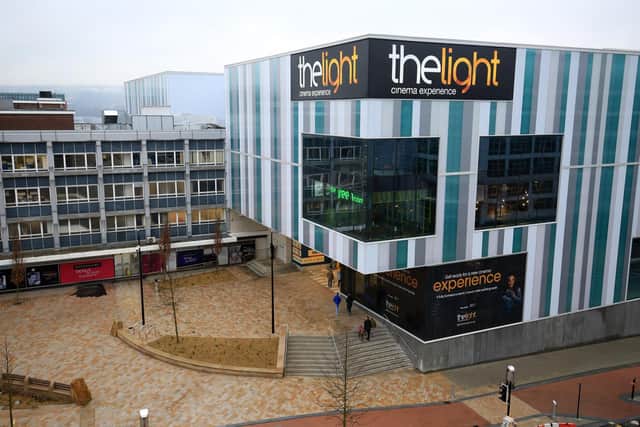 The Light Cinema, Sheffield, to screen England's first EURO 2022 game. Picture: Chris Etchells
