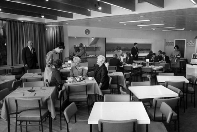 This picture shows the Gaumont's Hallmark restaurant, in 1969. Picture: Sheffield Newspapers