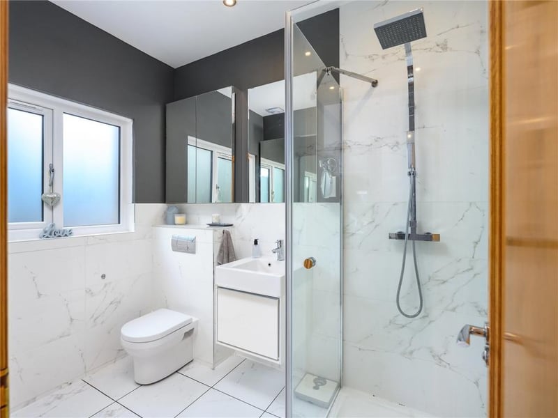 En-suite shower room.