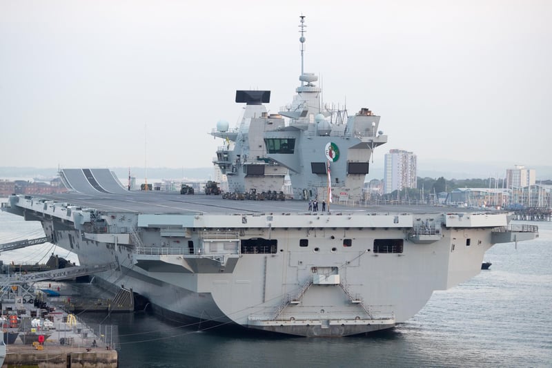 The Queen Elizabeth Class are the first aircraft carriers in the world to incorporate a twin-island design, which separates command of the ship from flying operations and increases survivability