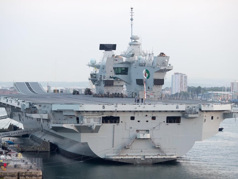 The Queen Elizabeth Class are the first aircraft carriers in the world to incorporate a twin-island design, which separates command of the ship from flying operations and increases survivability