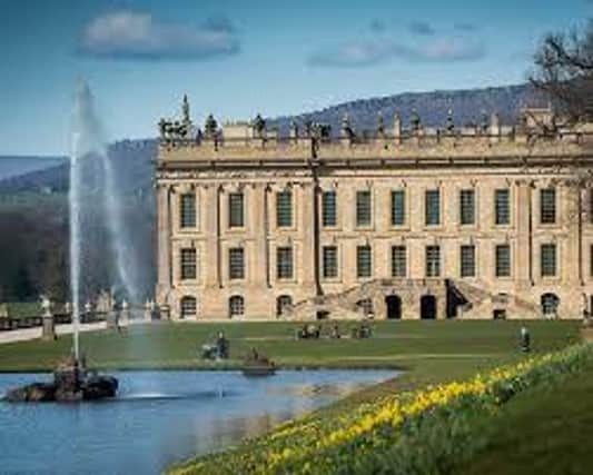 Often described as the 'jewel in Derbyshire's crown' Chatsworth has been used as a location in films Pride and Prejudice,  The Duchess and The Wolfman.