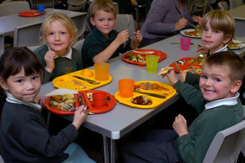 Roast Dinner Day at Totley All Saints Primary School  in 2010