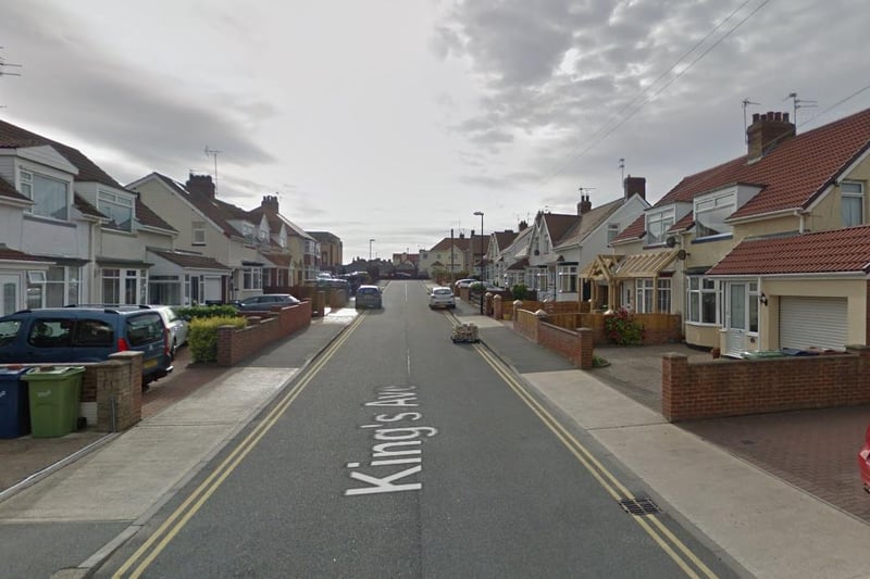 Ten incidents, including four each of anti-social behaviour and violence and sexual offences, were reported to have taken place "on or near" this location. Pic: Google