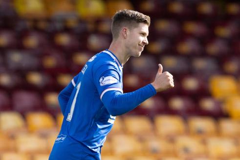 Unfortnate to drop out against Dundee United, the Swiss forward scored last Thursday against Lech Poznan and is back in