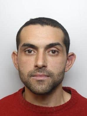 Marcel Gazi was jailed for nine years today after imprisoning and violently assaulting two women in a Rotherham casino.