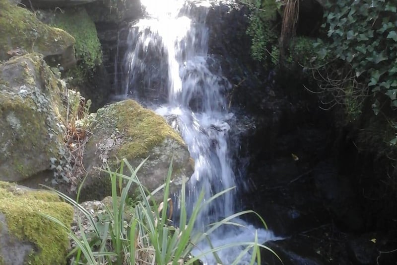 Ann sent in this lovely picture of a fast-flowing waterfall in Endcliffe Park.