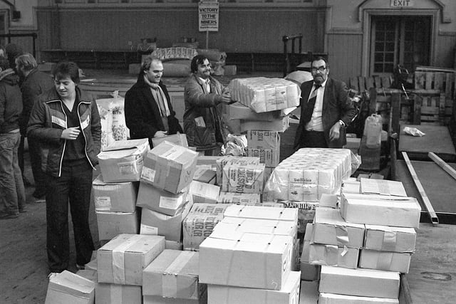 More food parcels were received by Seaham miners from sympathetic friends in Russia during the strike in the mid-80s.
