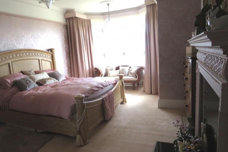 You can take in the stunning sea views from the large bay window in the master bedroom.