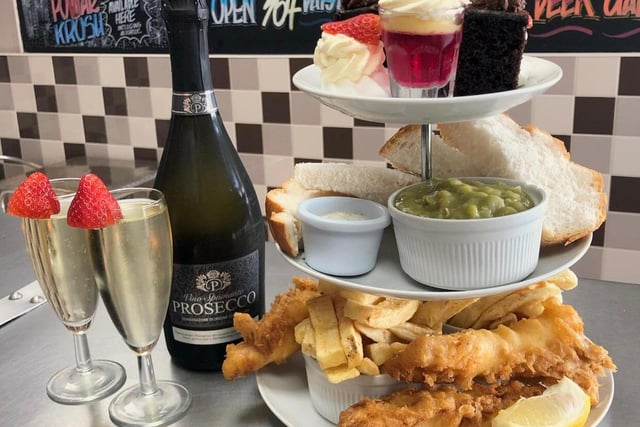 For an alternative to the traditional afternoon tea, check out the fantastic fish and chip afternoon teas at Surfside.