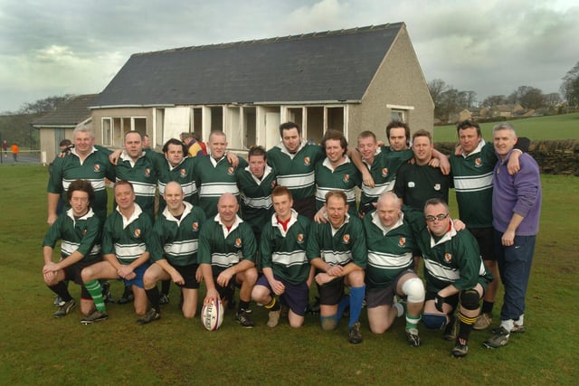 Pictured at the Finkle Street Sports field, Wortley, where the Wortley RUFC gathered for  New Years Eve all-comers  rugby game in 2008