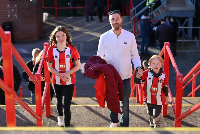 Sheffield United fans before the match against Bournemouth Sheffield United fans in and around Bramall Lane taking part in their pre-match routine ahead of another Premier League match, this time against Bournemouth. Gary Oakley / Sportimage