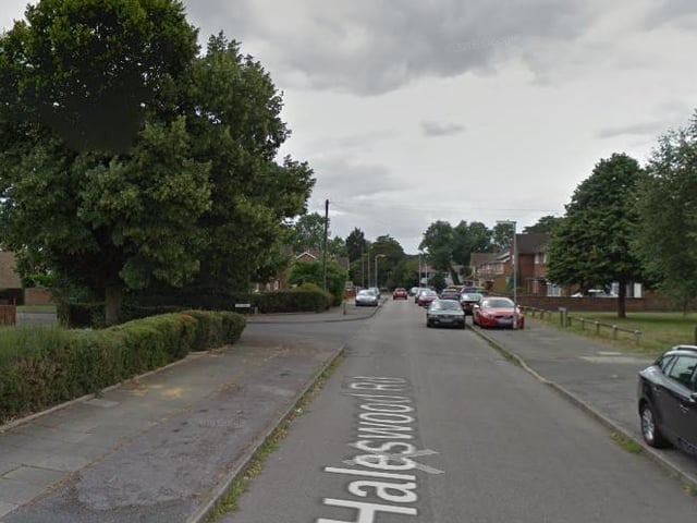 There were 2 reports of burglary in the Haleswood Road area