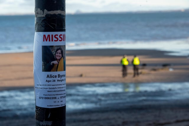 It has now been two weeks since Alice's friends and family last heard her voice and police are continuing to appeal for any information about where she could be. Anyone with information is asked to call Police Scotland on 101 quoting number 0647 of January 2.