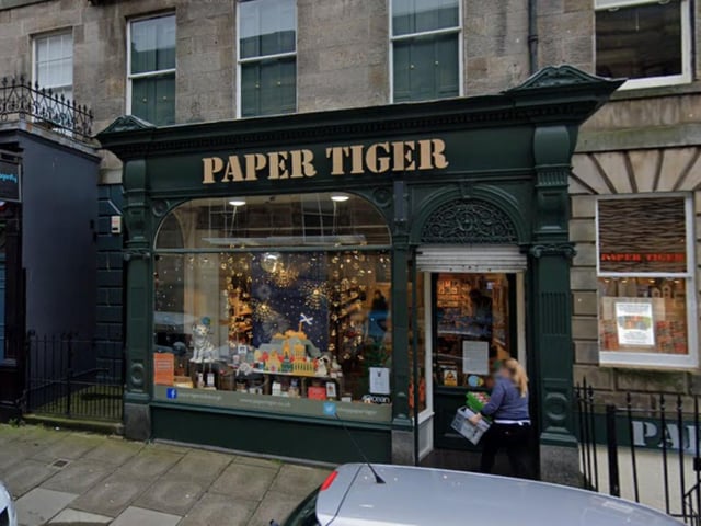 With branches on both Lothian Road and Stafford Street, Paper Tiger has long been a favourite with gift buyers in the Capital. They specialise in "quirky, designer cards and vintage wrapping paper, plus stationery and giftware."