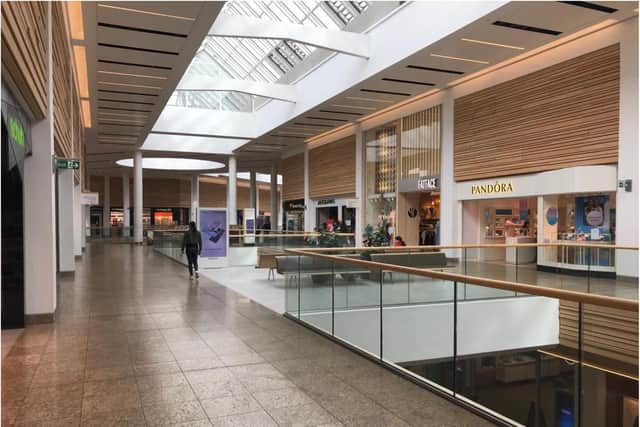 Sheffield's Meadowhall shopping centre remained open as of Monday morning but many stores there have closed and it has been likened to a ghost town as shoppers stay away during the coronavirus pandemic