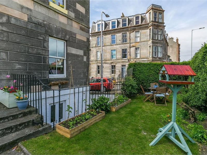 Shared front garden.