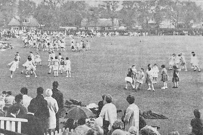 Town primary schools took part in the annual Schools' Dance Festival at Park Drive Cricket Ground for years. Here is a scene from the 1967 festival. Photo: Hartlepool Museum Service.