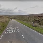 The A57 Snake Pass is closed until October 25 for repairs to a landslip (pic: Google)