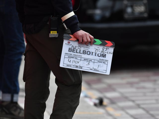 Filming has resumed for the Bollywood blockbuster Bell Bottom.