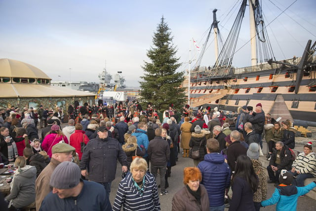 The Dickens Christmas Festival transforms the historic dockyard into a celebration of Victorian festivities. The city centre also has its own Christmas market throughout December.