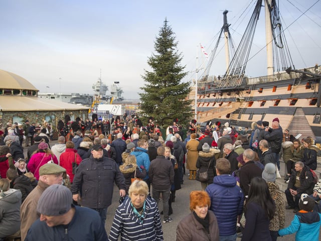 The Dickens Christmas Festival transforms the historic dockyard into a celebration of Victorian festivities. The city centre also has its own Christmas market throughout December.