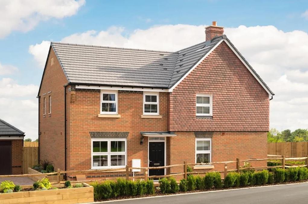 This three bedroom semi-detached house in Havant Road, Havant, has gone on sale for £379,000. It is listed by David Wilson Homes - Harbour Place.
