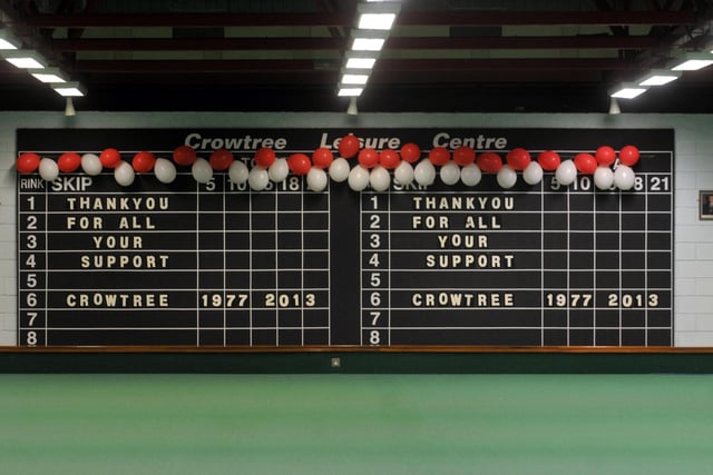 The last day of Sunderland Indoor Bowls at Crowtree Leisure Centre in 2013. Was it a place that you loved to visit?