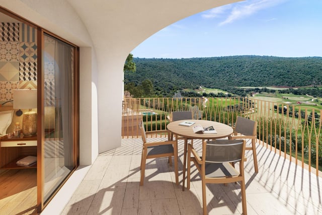 The properties will have stunning views of the Portugese surroundings