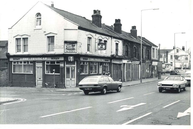 The old Tramcar pub in Attercliffe, Sheffield