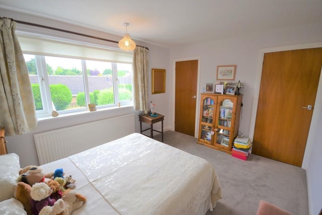 Bedroom 3 - This is another generous sized double bedroom having an attractive view of the rear garden from a UPVC double glazed window, there are various power sockets, central heating radiator and a useful storage cupboard with hanging rail.