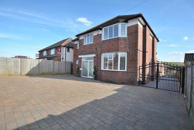 This four bedroom house on a large plot has an indoor pool.