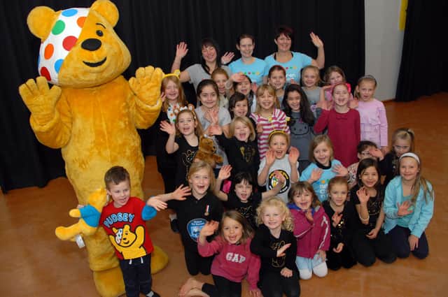 Hucknall's Let's Dance Studio held a 'Dance with Pudsey' event at National Comprehensive School in Hucknall to raise funds for Children In Need in 2010
