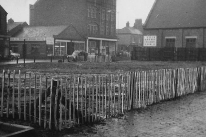 This piece of land later became the site of Shottons Kitchens. The large building opposite was part of the Co-op. Photo: Hartlepool Museum Service.