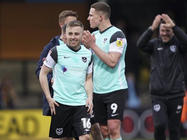Joe Morrell and Colby Bishop all smiles at the final whistle. Picture: Jason Brown/ProSportsImages