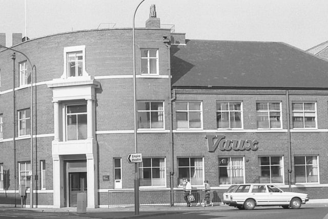 The Vaux building in September 1983.