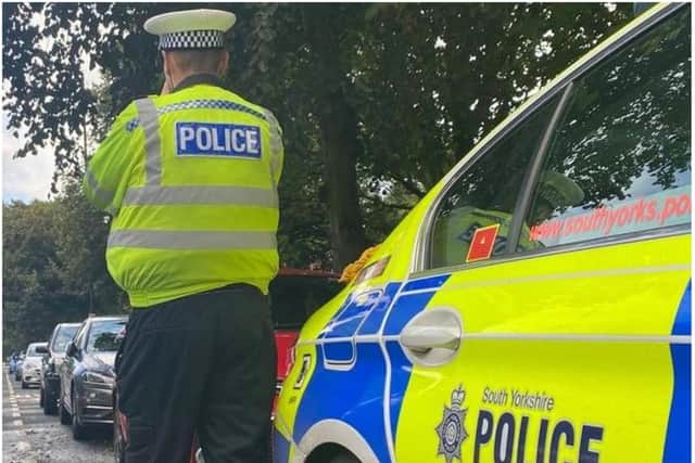 Police are appealing for information about the incident in Rotherham.