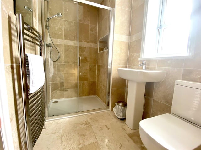 En-suite shower room.