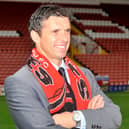 Gary Speed was unveiled as Sheffield United manager in August 2010.