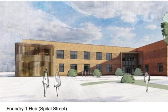 An image showing a new GP surgery hub set to be built on Spital Street, Burngreave, Sheffield. Picture: NHS South Yorkshire Integrated Care Board