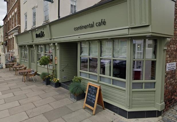 Michelin say: "A smart continental café with a bright modern interior and a popular pavement terrace. Extensive international menus list everything from a bacon sandwich to salads, pastas and grills; they also offer a good value set price menu."

Photo: Google