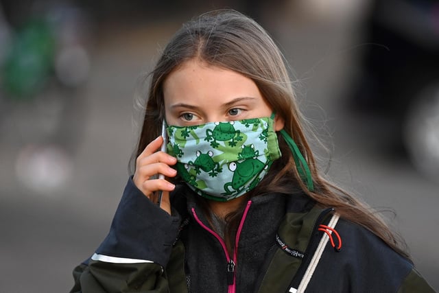 Climate activist Greta Thunberg has been taking part in protests.
